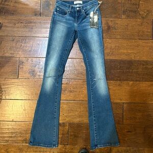 Henry & Belle Blue Boot Cut Jeans with Retro Flare